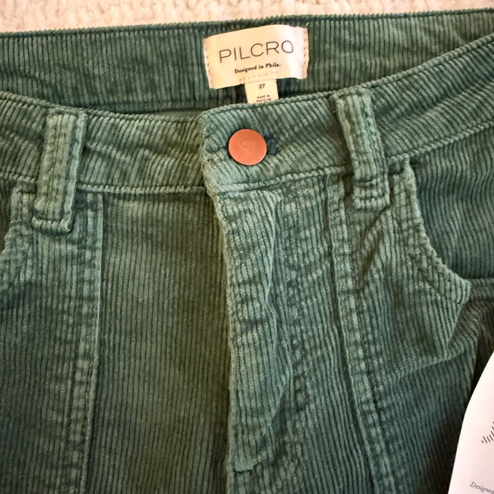 Anthropologie Pilcro Corduroy Low Rise Icon Flare Pants - Picture 3 of 6